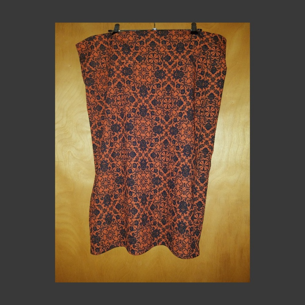 Orange Cassie skirt by LuLaRoe